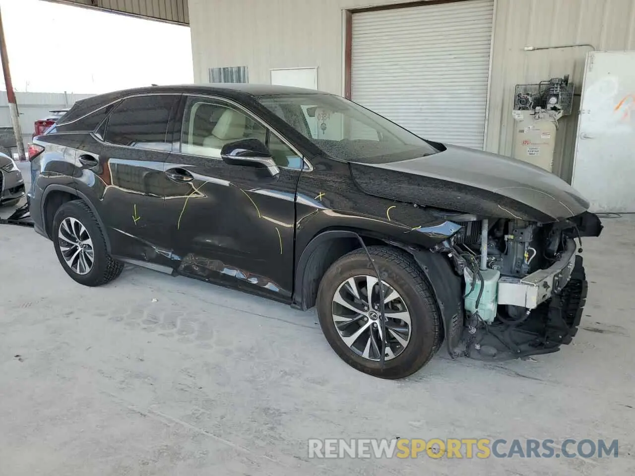 4 fotografías del automóvil dañado 2T2AZMAA0LC155615 LEXUS RX350 2020