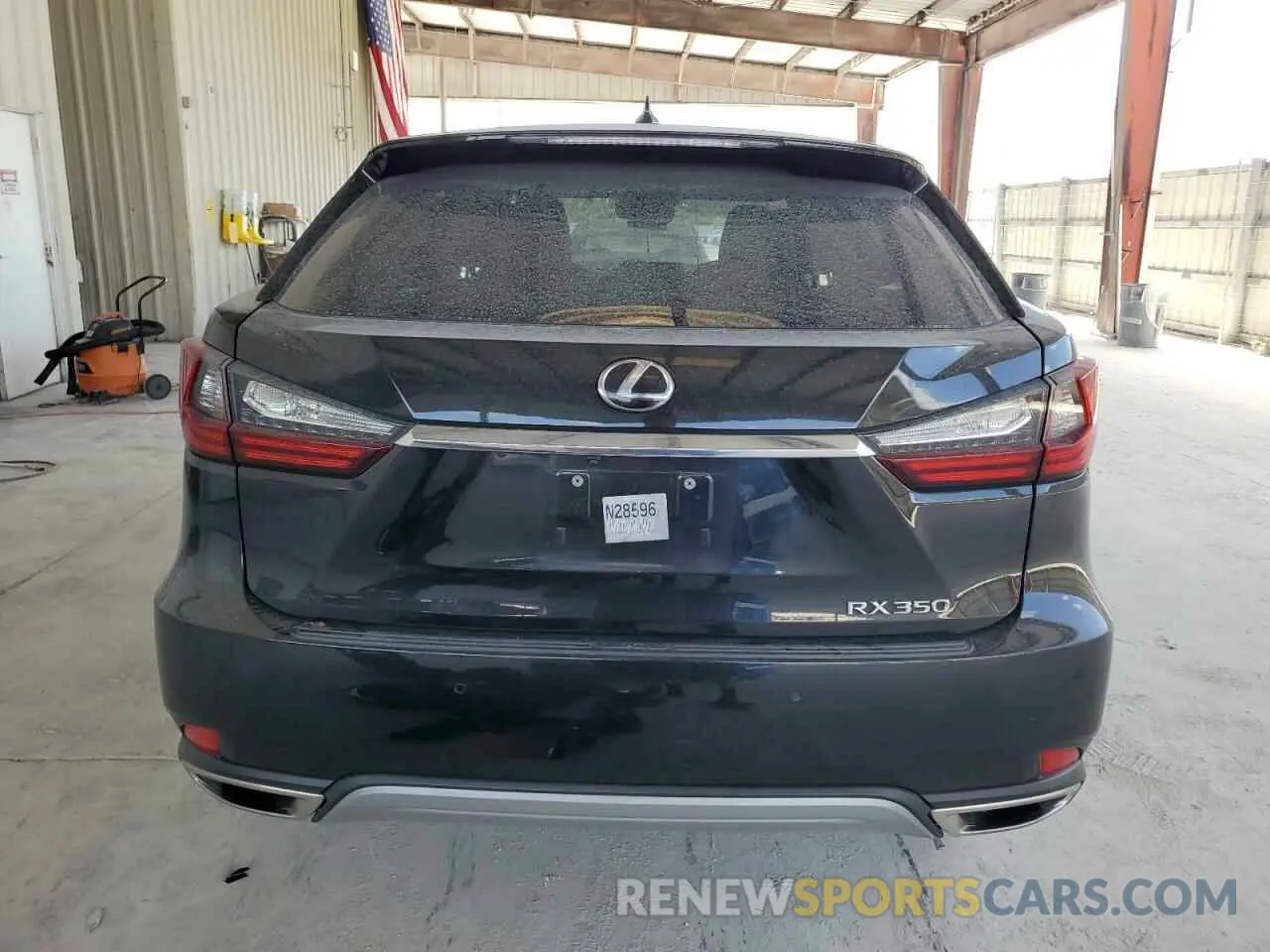 6 fotografías del automóvil dañado 2T2AZMAA0LC155615 LEXUS RX350 2020