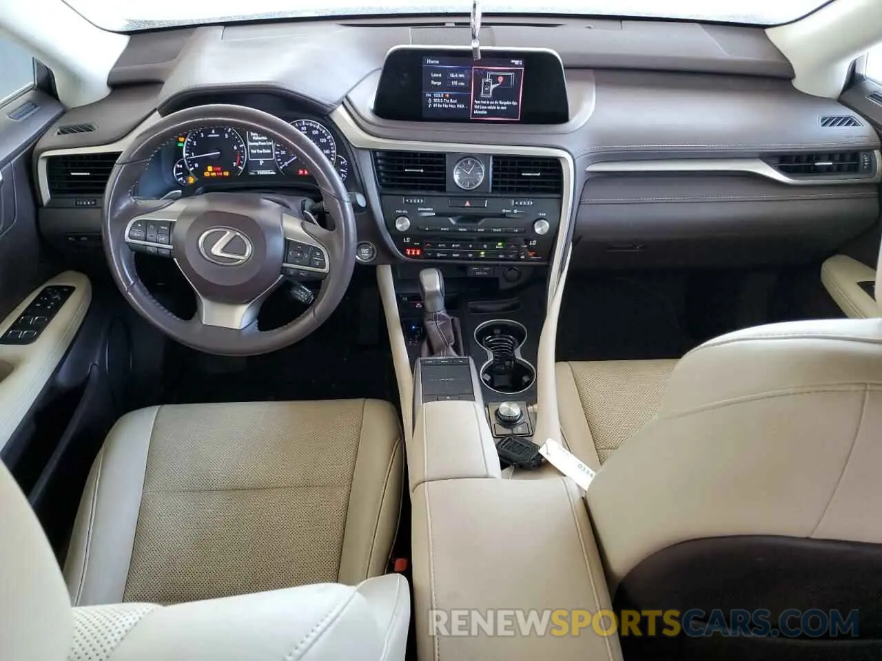 8 fotografías del automóvil dañado 2T2AZMAA0LC155615 LEXUS RX350 2020