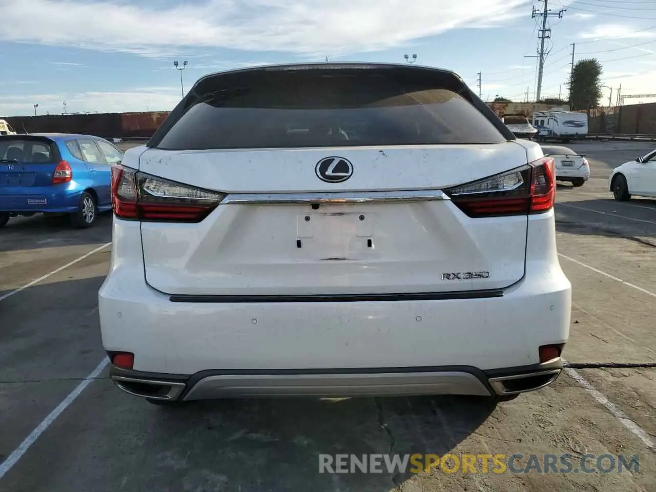 6 fotografías del automóvil dañado 2T2AZMAA2LC161657 LEXUS RX350 2020