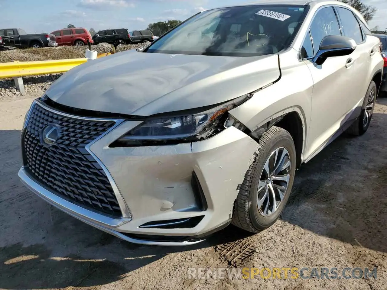 1 fotografías del automóvil dañado 2T2AZMAA7LC169169 LEXUS RX350 2020