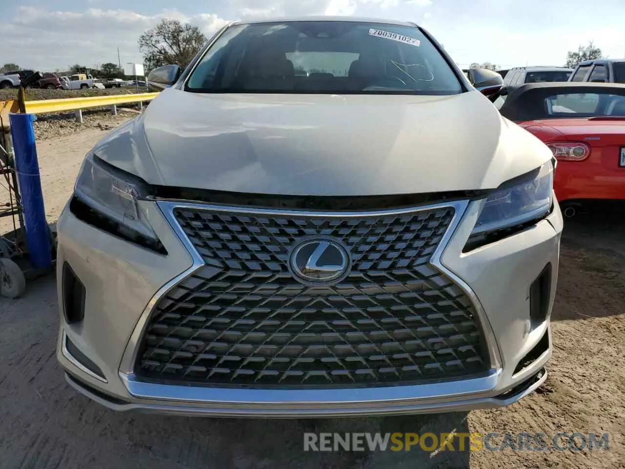 5 fotografías del automóvil dañado 2T2AZMAA7LC169169 LEXUS RX350 2020
