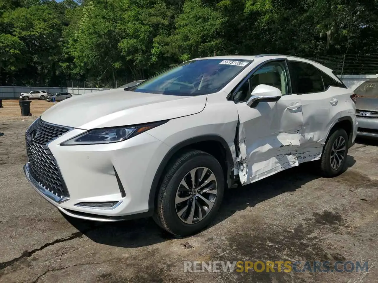 1 fotografías del automóvil dañado 2T2AZMAA9LC179332 LEXUS RX350 2020