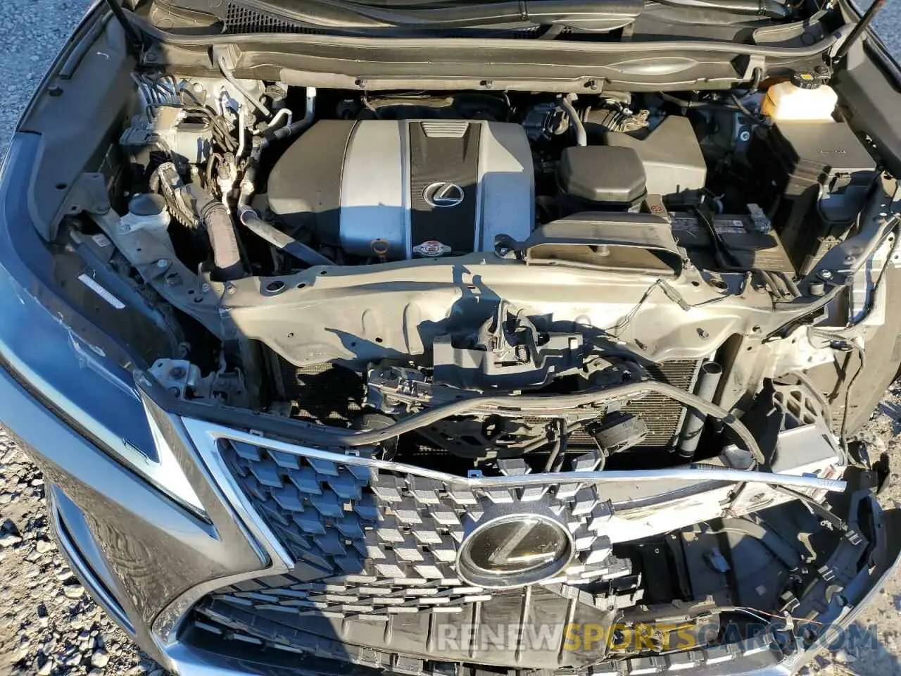 12 fotografías del automóvil dañado 2T2AZMAA9LC180643 LEXUS RX350 2020