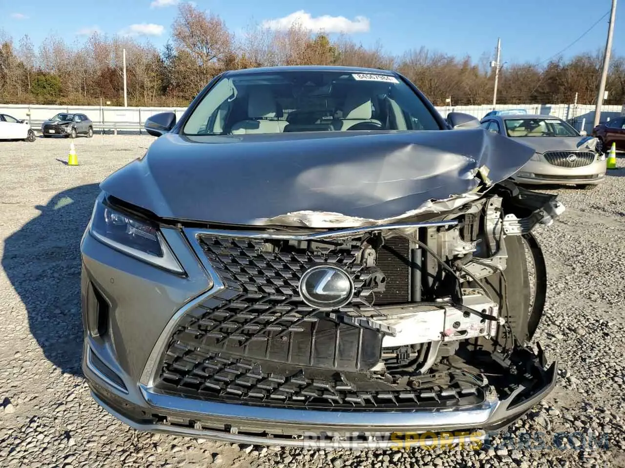 5 fotografías del automóvil dañado 2T2AZMAA9LC180643 LEXUS RX350 2020