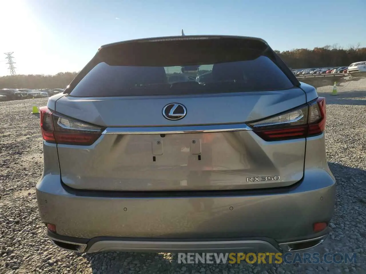6 fotografías del automóvil dañado 2T2AZMAA9LC180643 LEXUS RX350 2020