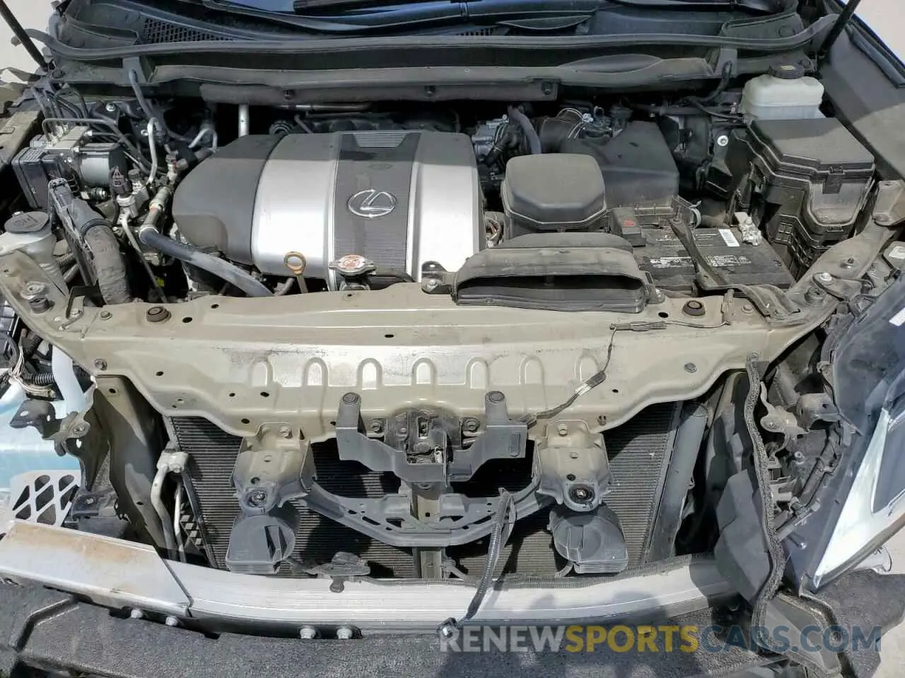 12 fotografías del automóvil dañado 2T2HZMAA0LC161879 LEXUS RX350 2020