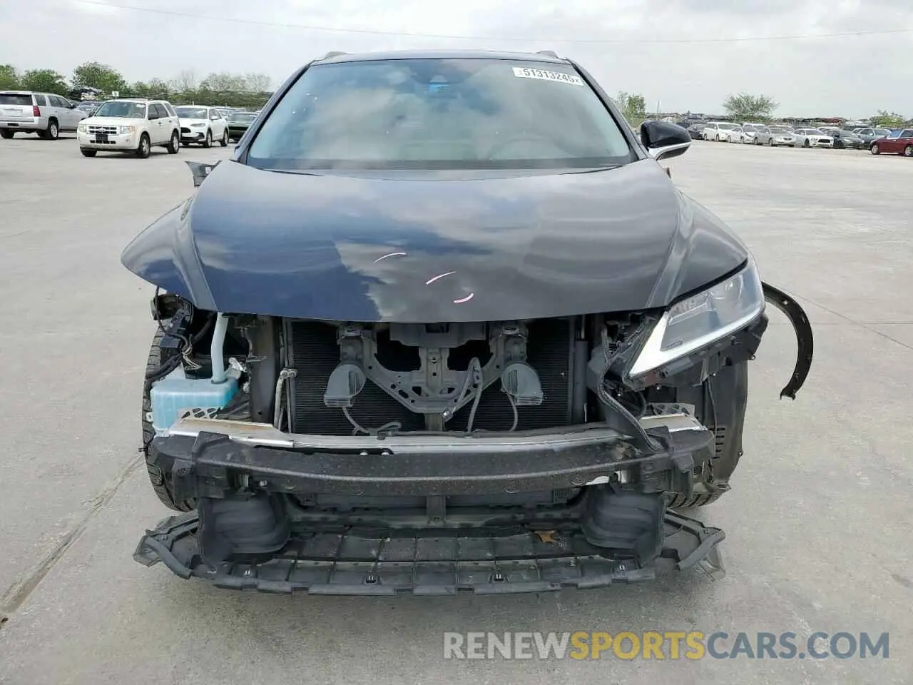 5 fotografías del automóvil dañado 2T2HZMAA0LC161879 LEXUS RX350 2020