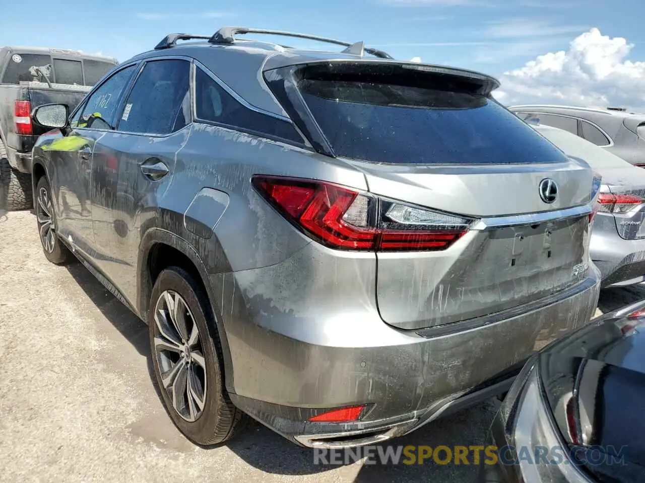 3 fotografías del automóvil dañado 2T2HZMAA0LC166127 LEXUS RX350 2020