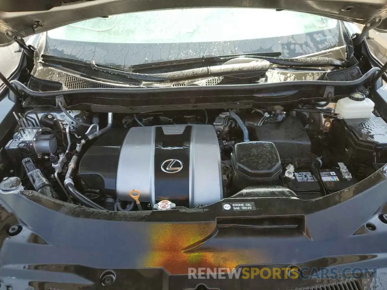 7 fotografías del automóvil dañado 2T2HZMAA0LC166127 LEXUS RX350 2020