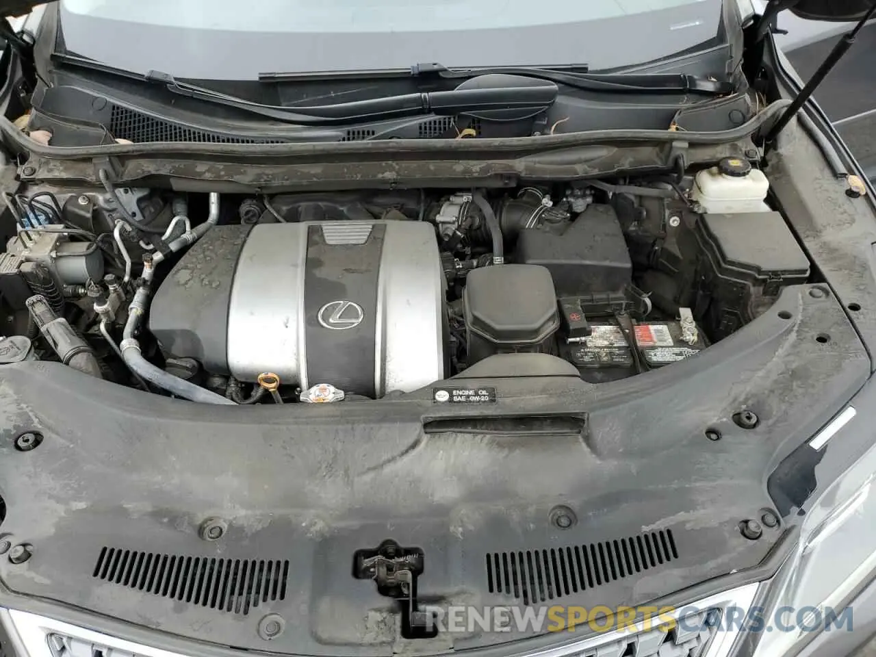 11 fotografías del automóvil dañado 2T2HZMAA0LC169657 LEXUS RX350 2020