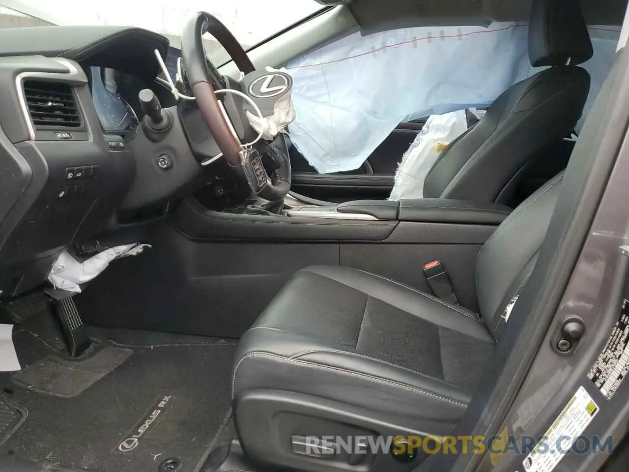 7 fotografías del automóvil dañado 2T2HZMAA0LC169657 LEXUS RX350 2020