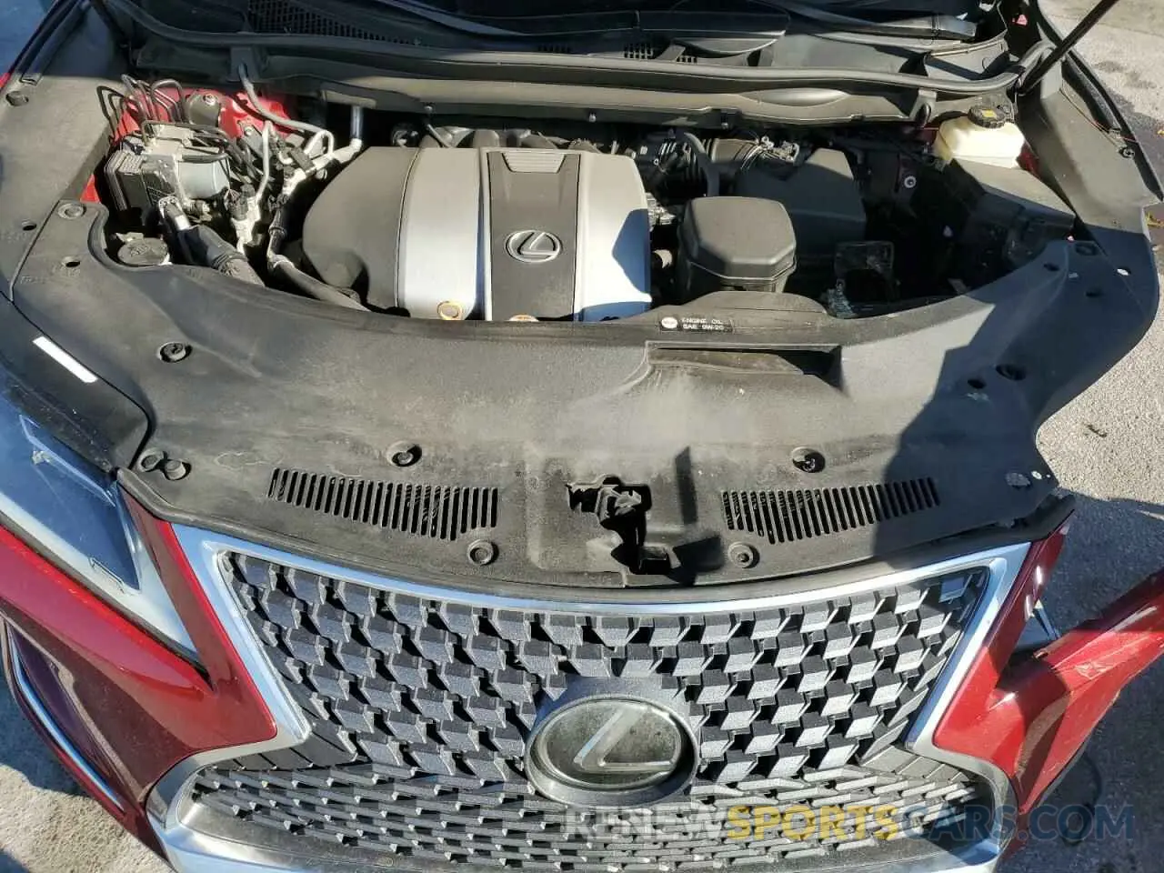 12 fotografías del automóvil dañado 2T2HZMAA1LC168369 LEXUS RX350 2020