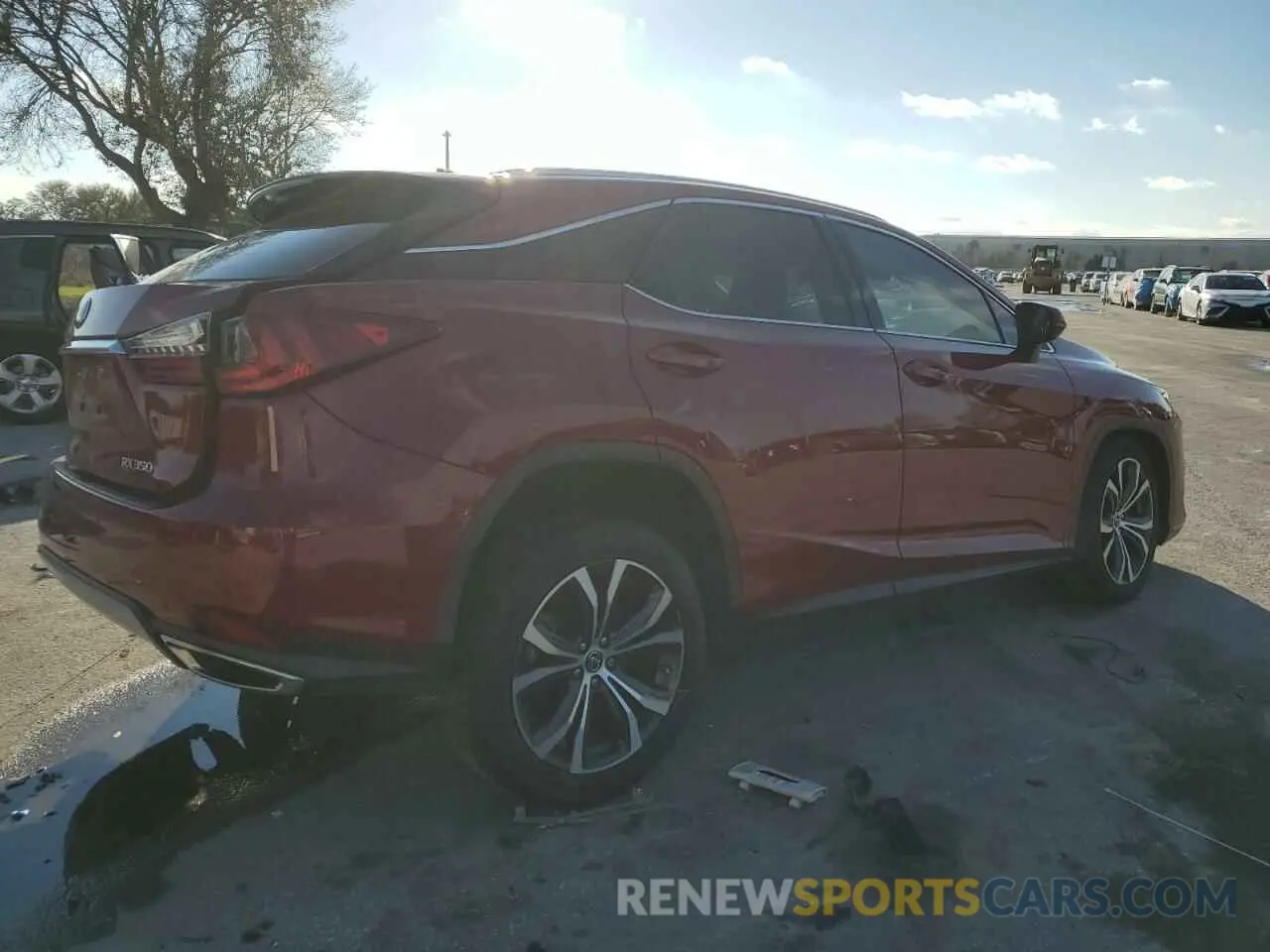 3 fotografías del automóvil dañado 2T2HZMAA1LC168369 LEXUS RX350 2020