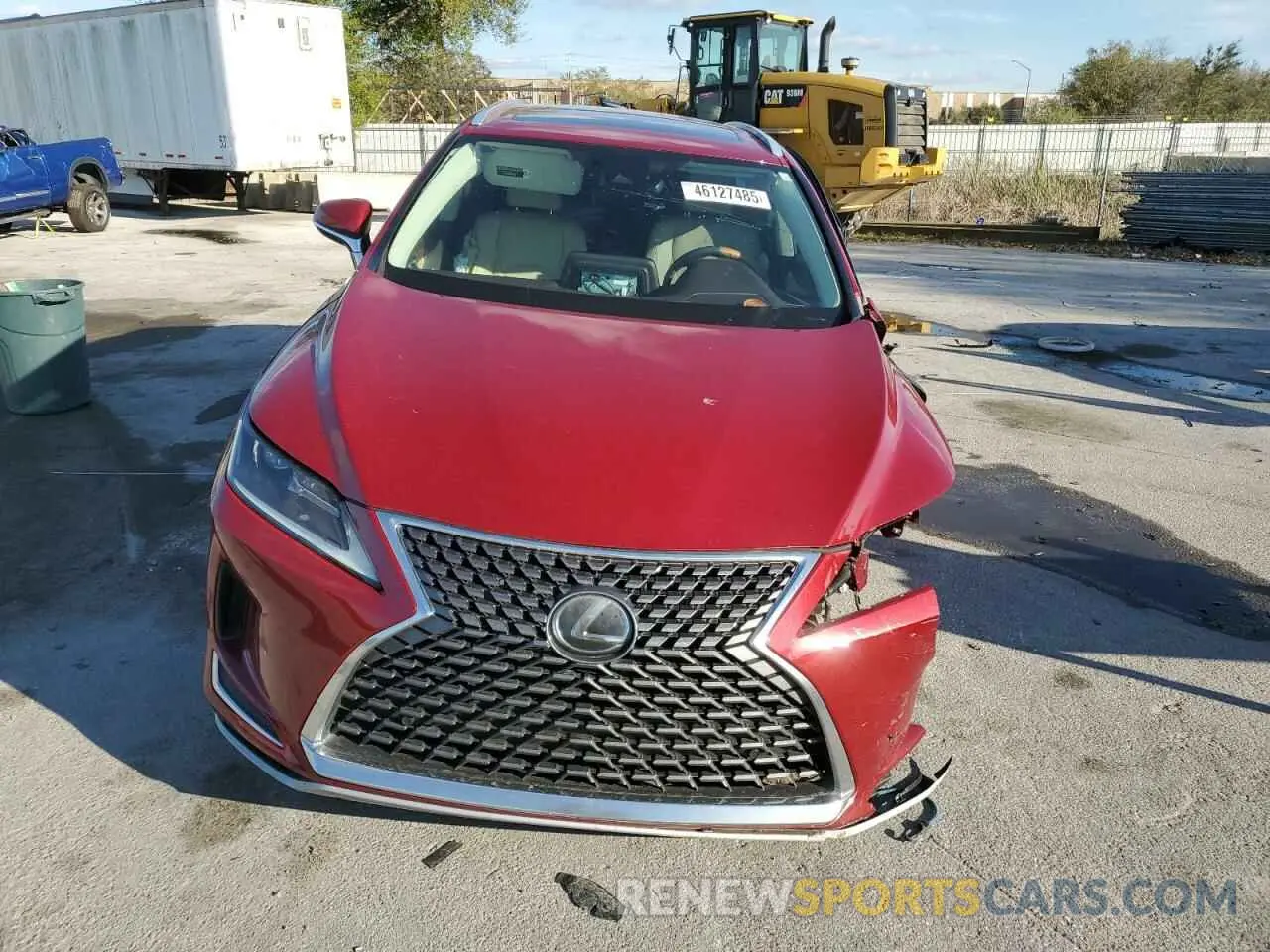 5 fotografías del automóvil dañado 2T2HZMAA1LC168369 LEXUS RX350 2020