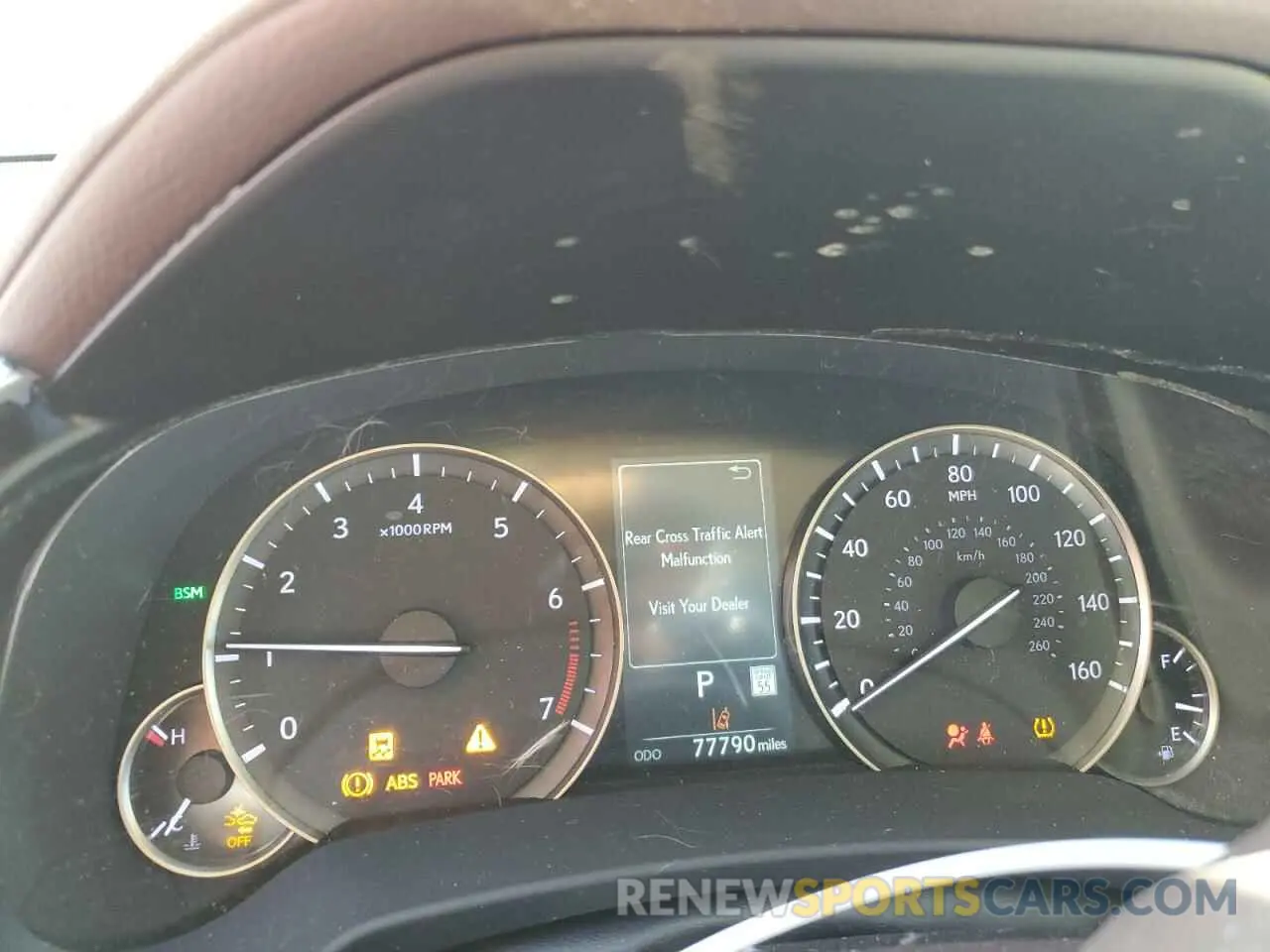 9 fotografías del automóvil dañado 2T2HZMAA1LC168369 LEXUS RX350 2020