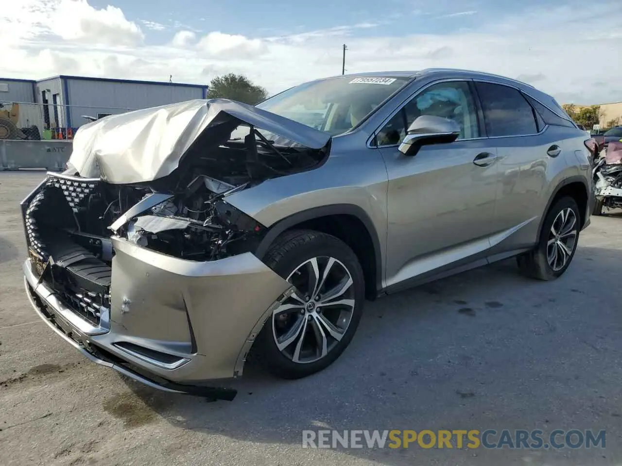 1 fotografías del automóvil dañado 2T2HZMAA1LC174818 LEXUS RX350 2020