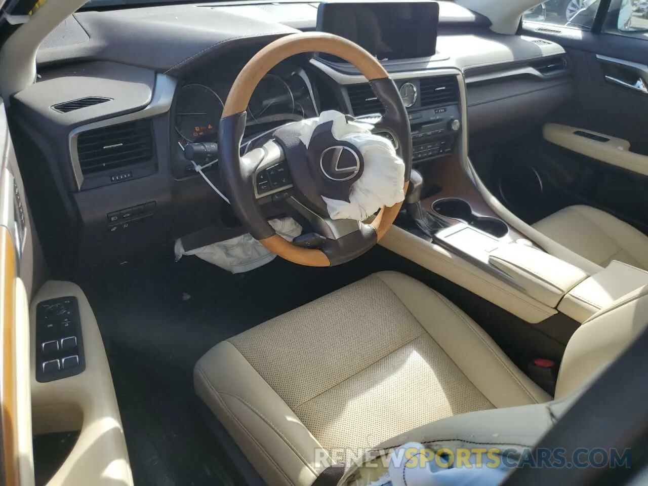 8 fotografías del automóvil dañado 2T2HZMAA1LC174818 LEXUS RX350 2020