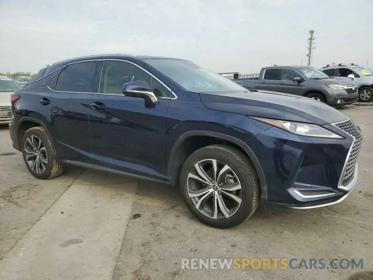 4 fotografías del automóvil dañado 2T2HZMAA1LC179582 LEXUS RX350 2020