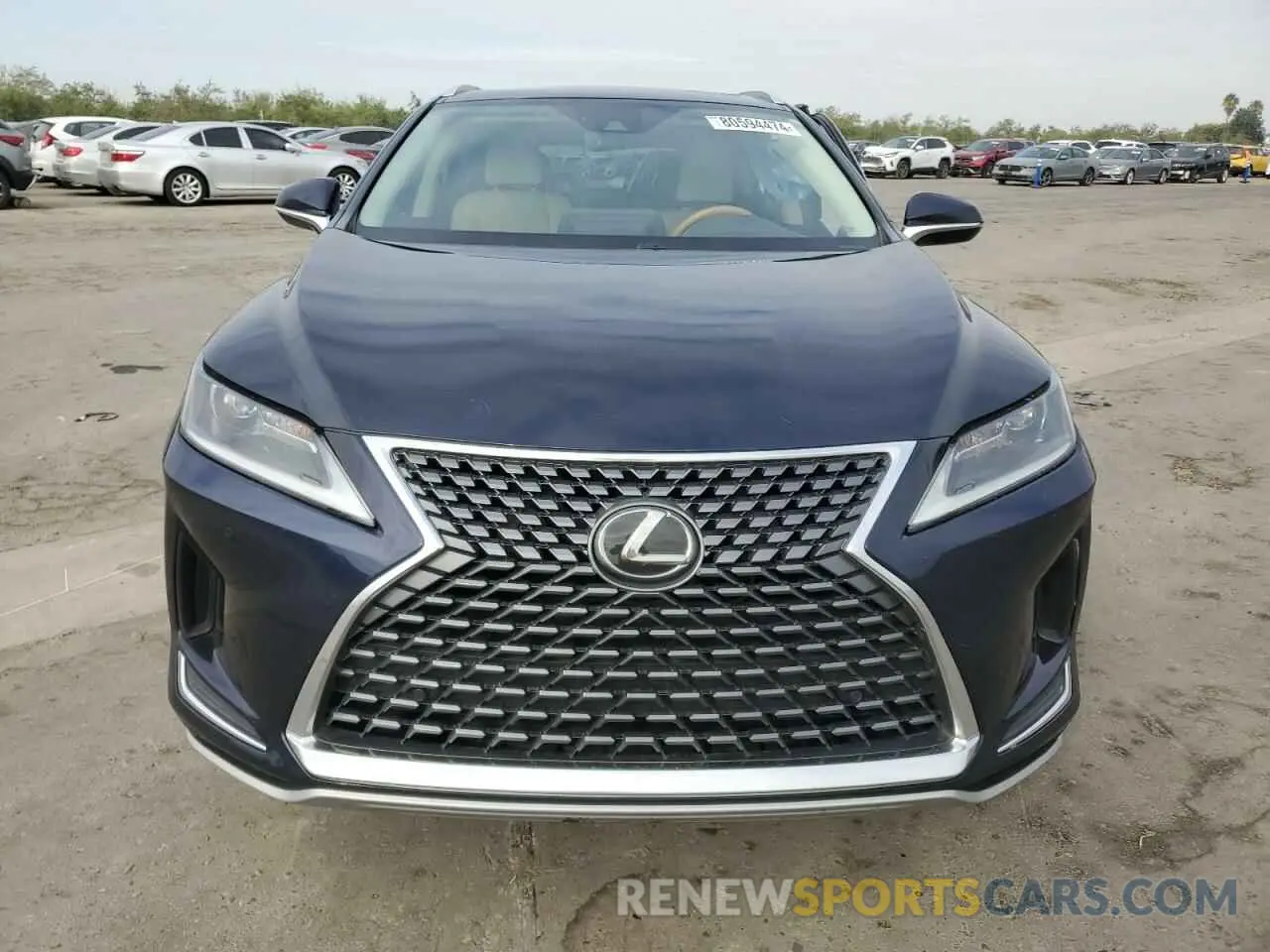 5 fotografías del automóvil dañado 2T2HZMAA1LC179582 LEXUS RX350 2020