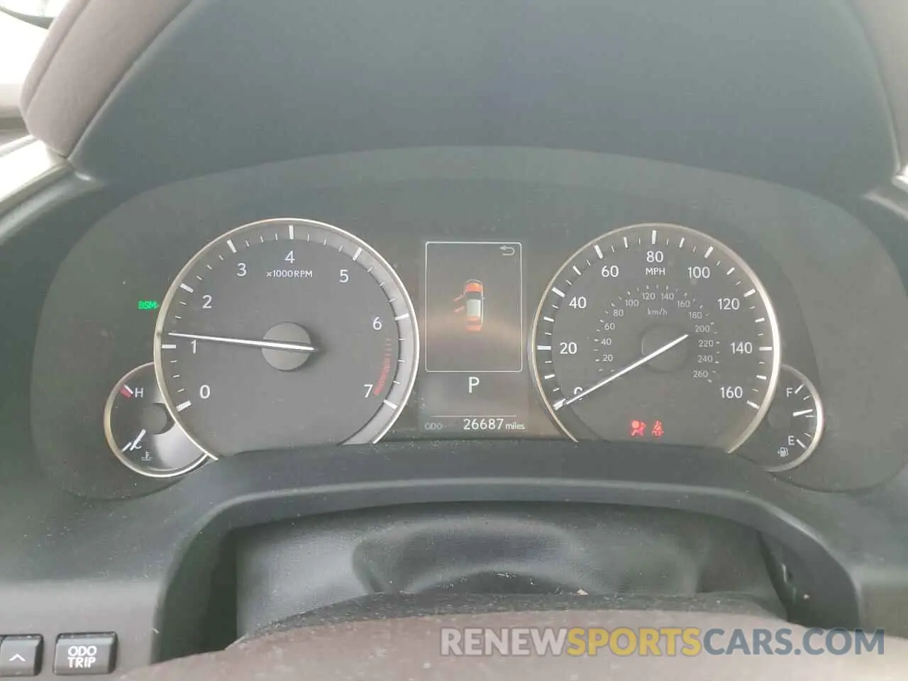 9 fotografías del automóvil dañado 2T2HZMAA1LC179582 LEXUS RX350 2020