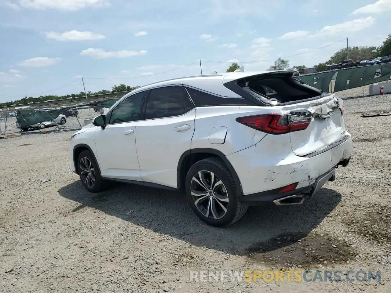 2 fotografías del automóvil dañado 2T2HZMAA2LC166971 LEXUS RX350 2020