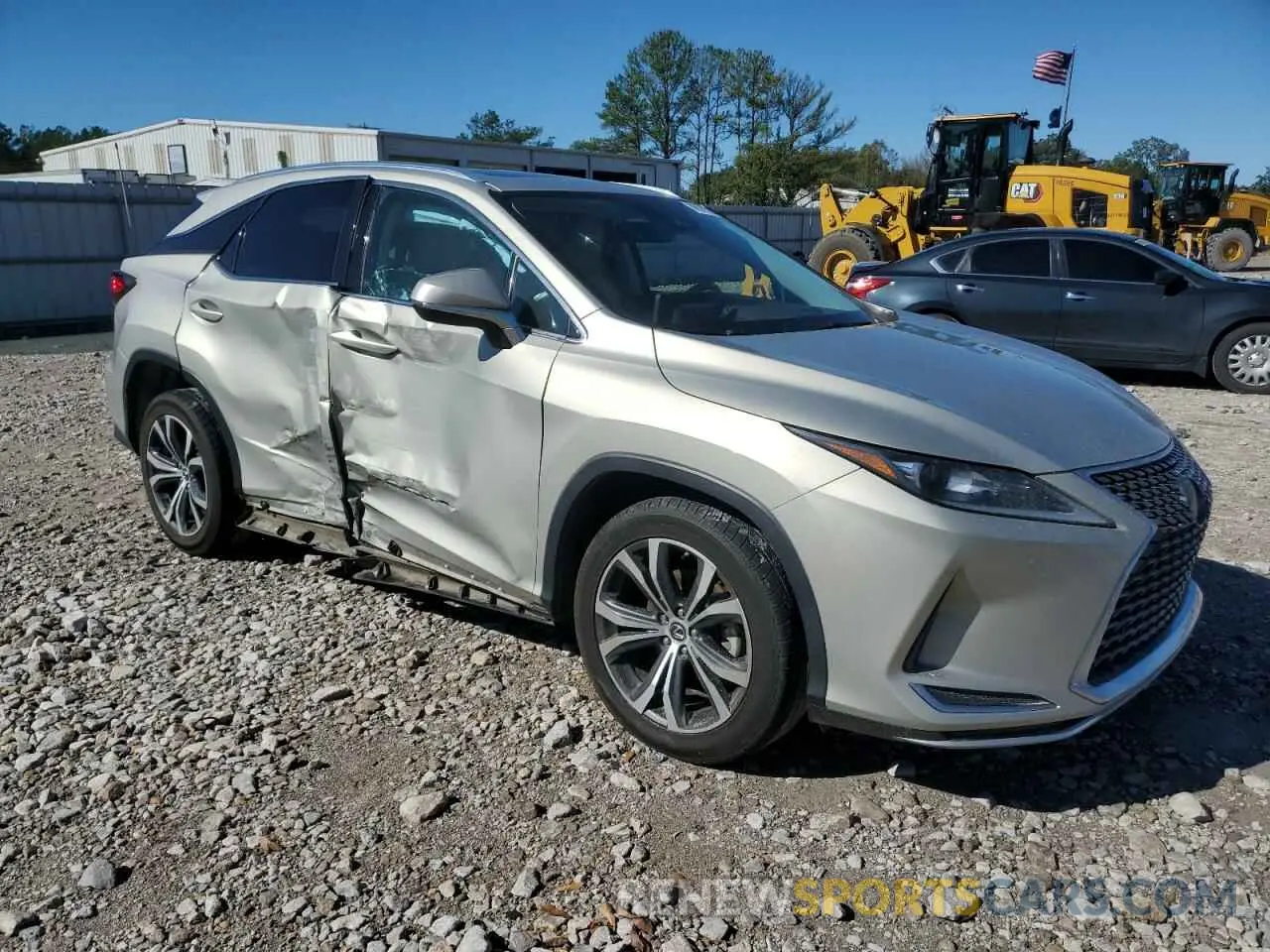 4 fotografías del automóvil dañado 2T2HZMAA2LC169157 LEXUS RX350 2020