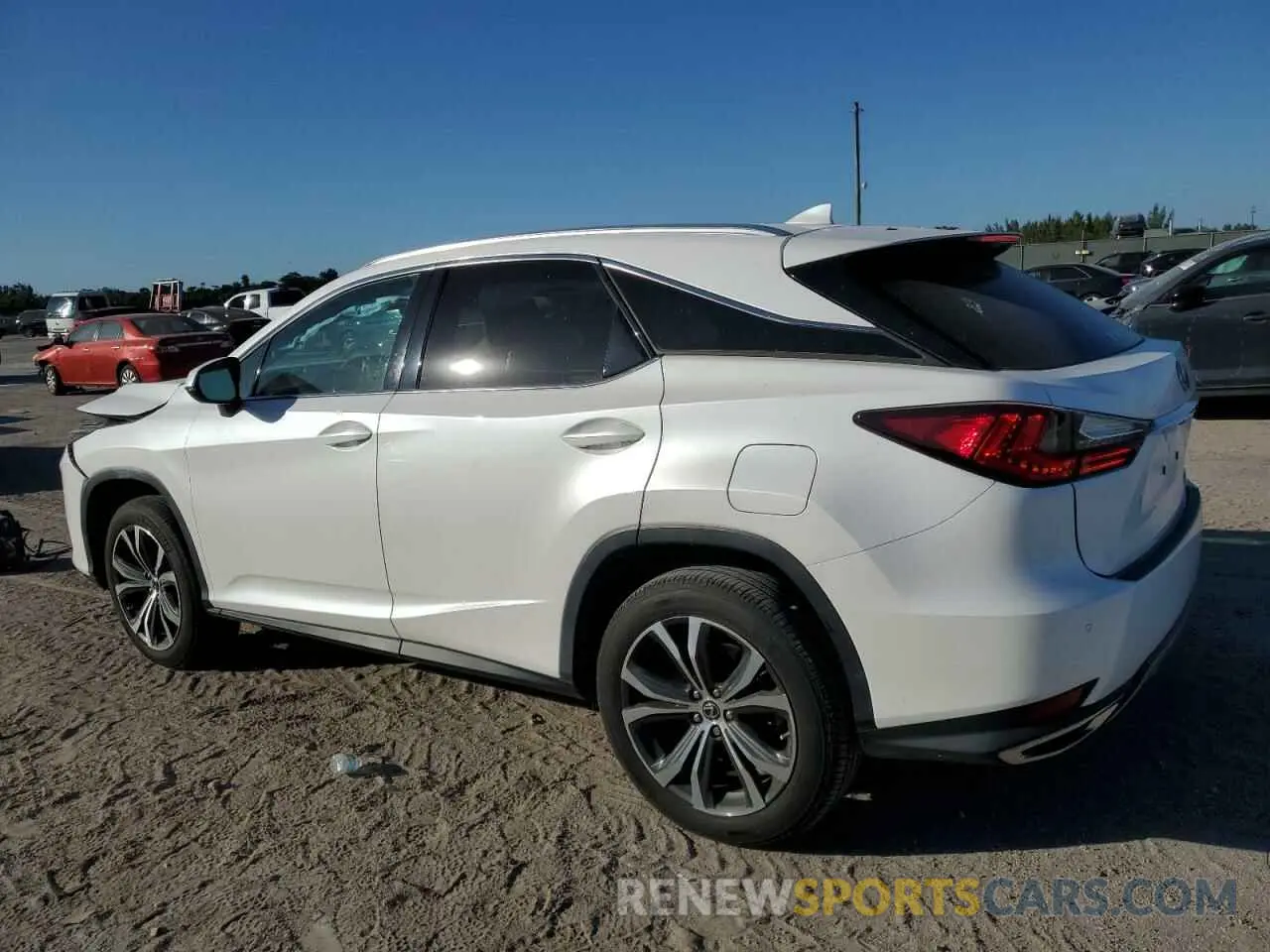 2 fotografías del automóvil dañado 2T2HZMAA4LC160671 LEXUS RX350 2020
