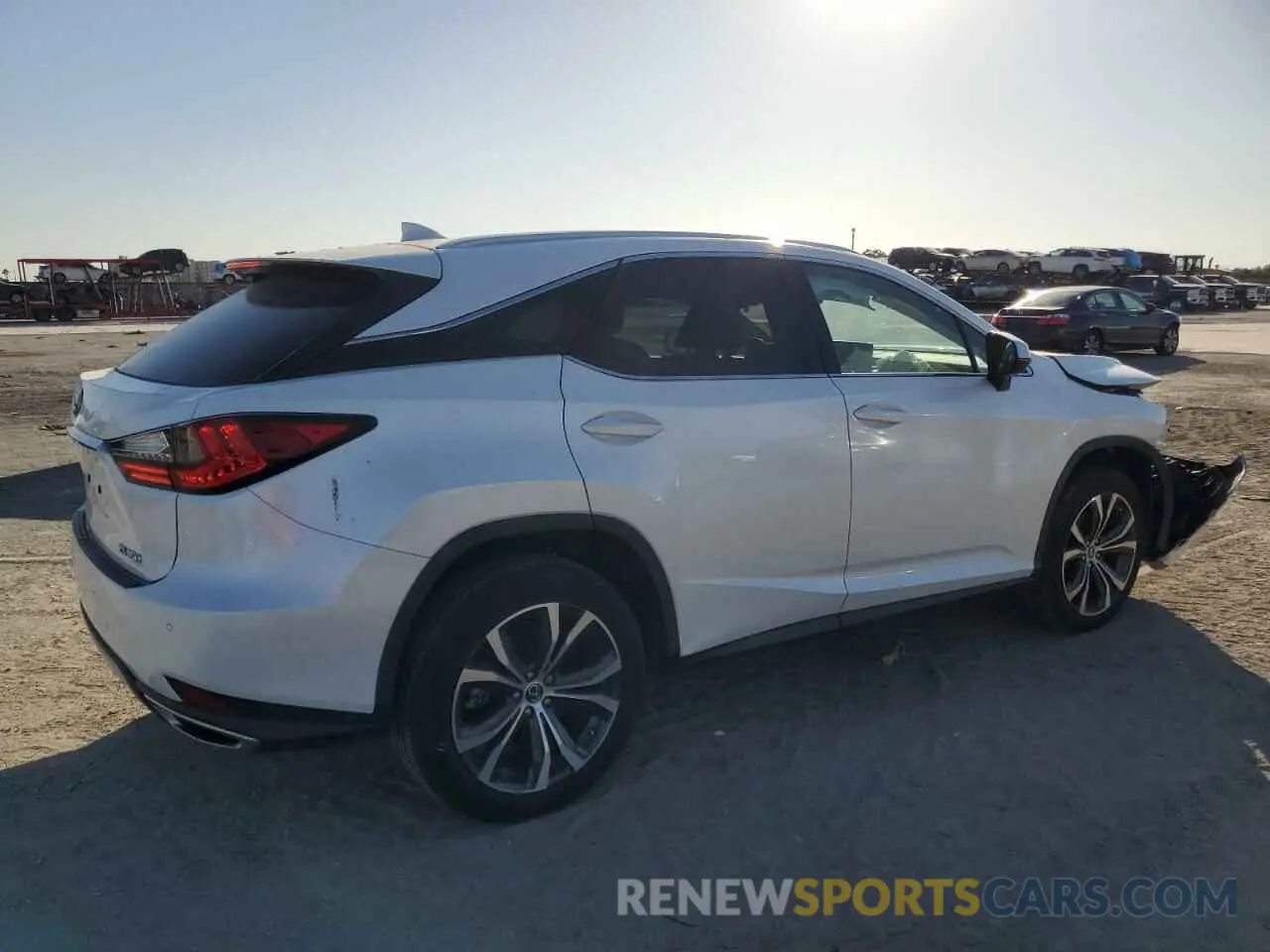 3 fotografías del automóvil dañado 2T2HZMAA4LC160671 LEXUS RX350 2020