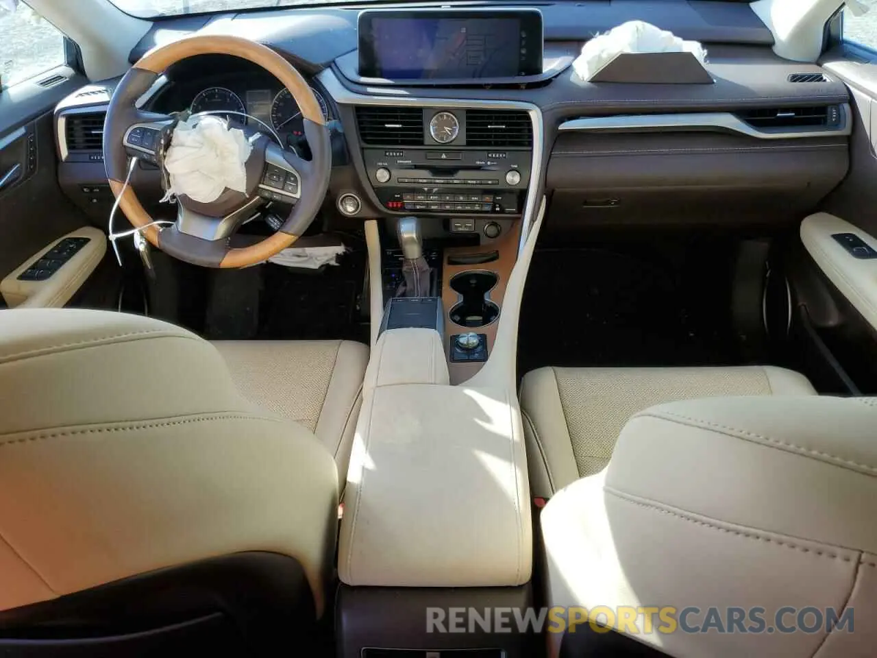 8 fotografías del automóvil dañado 2T2HZMAA4LC160671 LEXUS RX350 2020