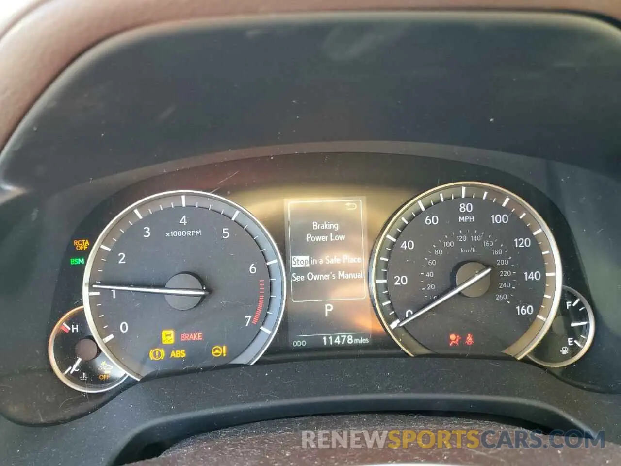 9 fotografías del automóvil dañado 2T2HZMAA4LC160671 LEXUS RX350 2020