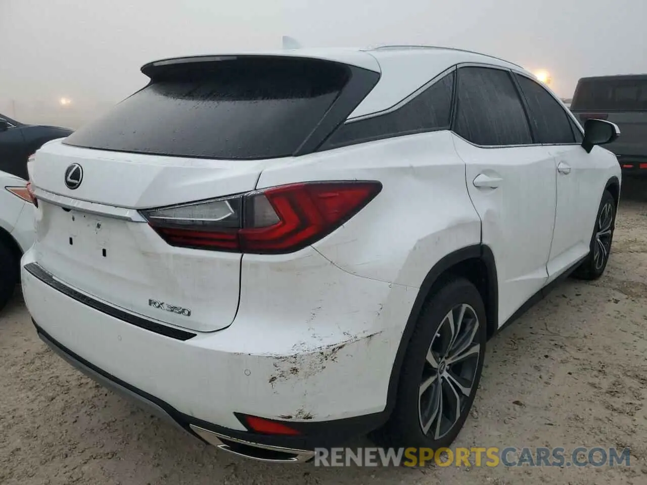 4 fotografías del automóvil dañado 2T2HZMAA4LC162971 LEXUS RX350 2020