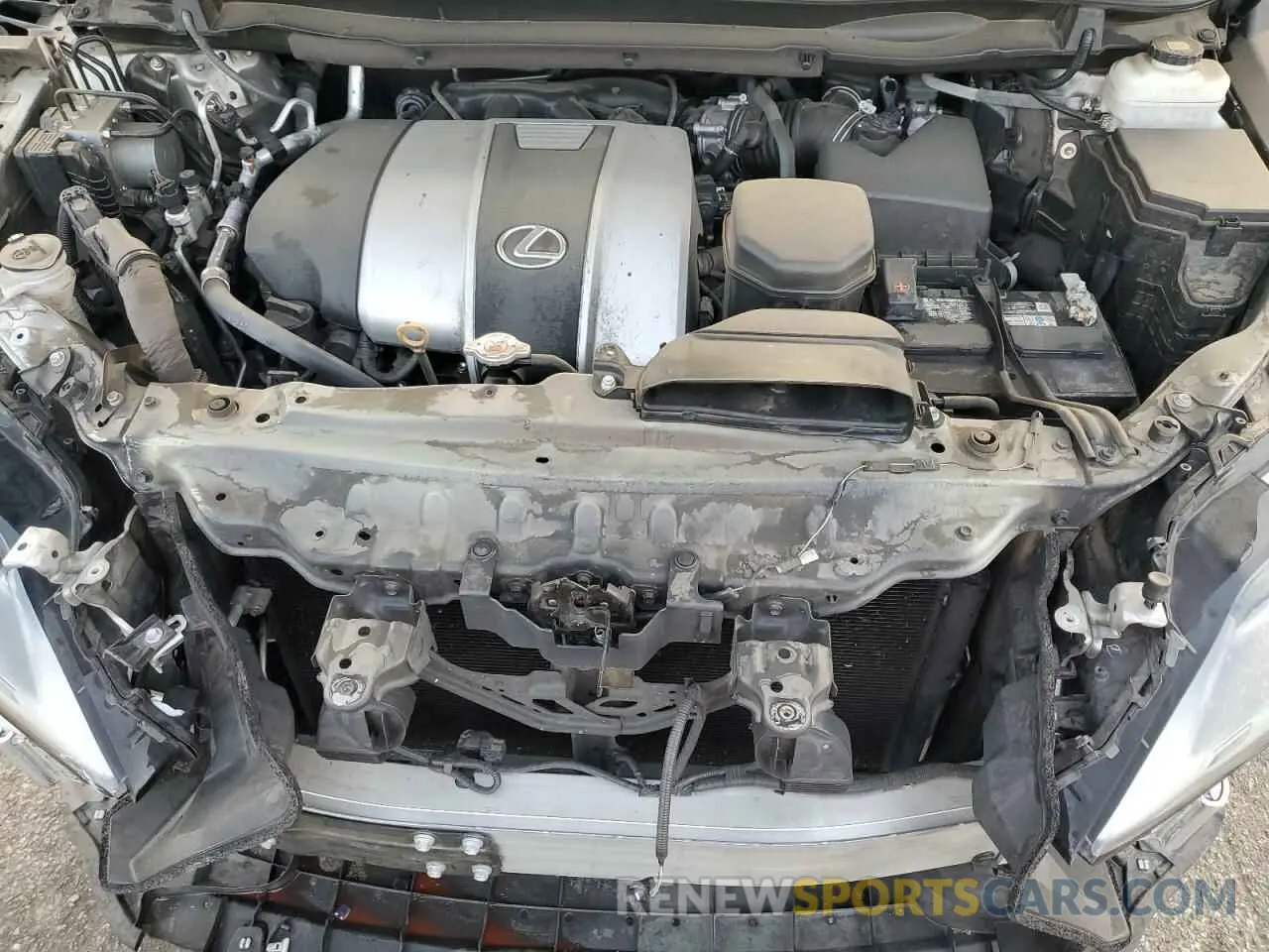 12 fotografías del automóvil dañado 2T2HZMAA4LC174442 LEXUS RX350 2020