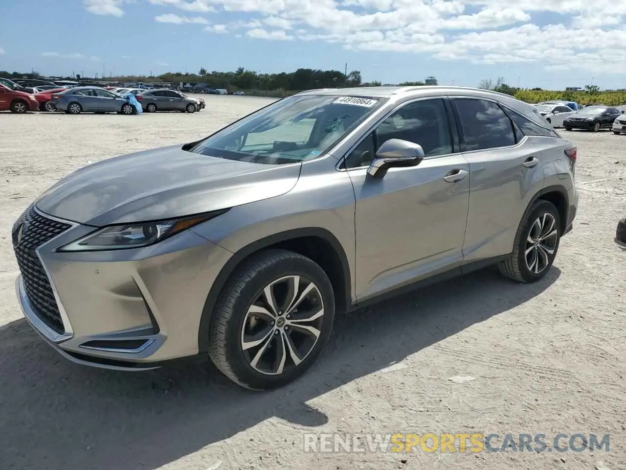 1 fotografías del automóvil dañado 2T2HZMAA5LC165541 LEXUS RX350 2020