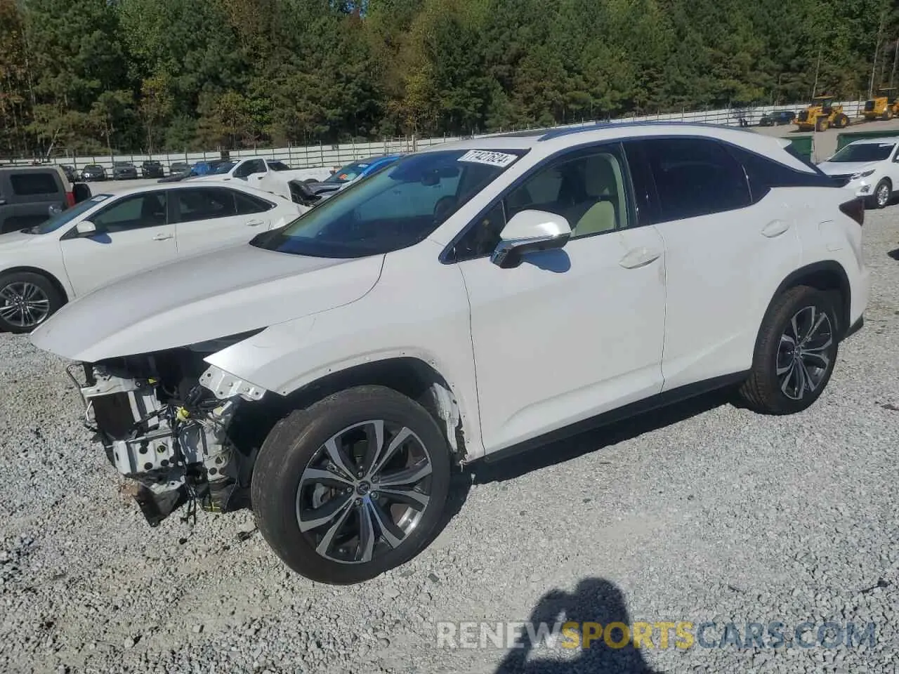 1 fotografías del automóvil dañado 2T2HZMAA5LC173817 LEXUS RX350 2020