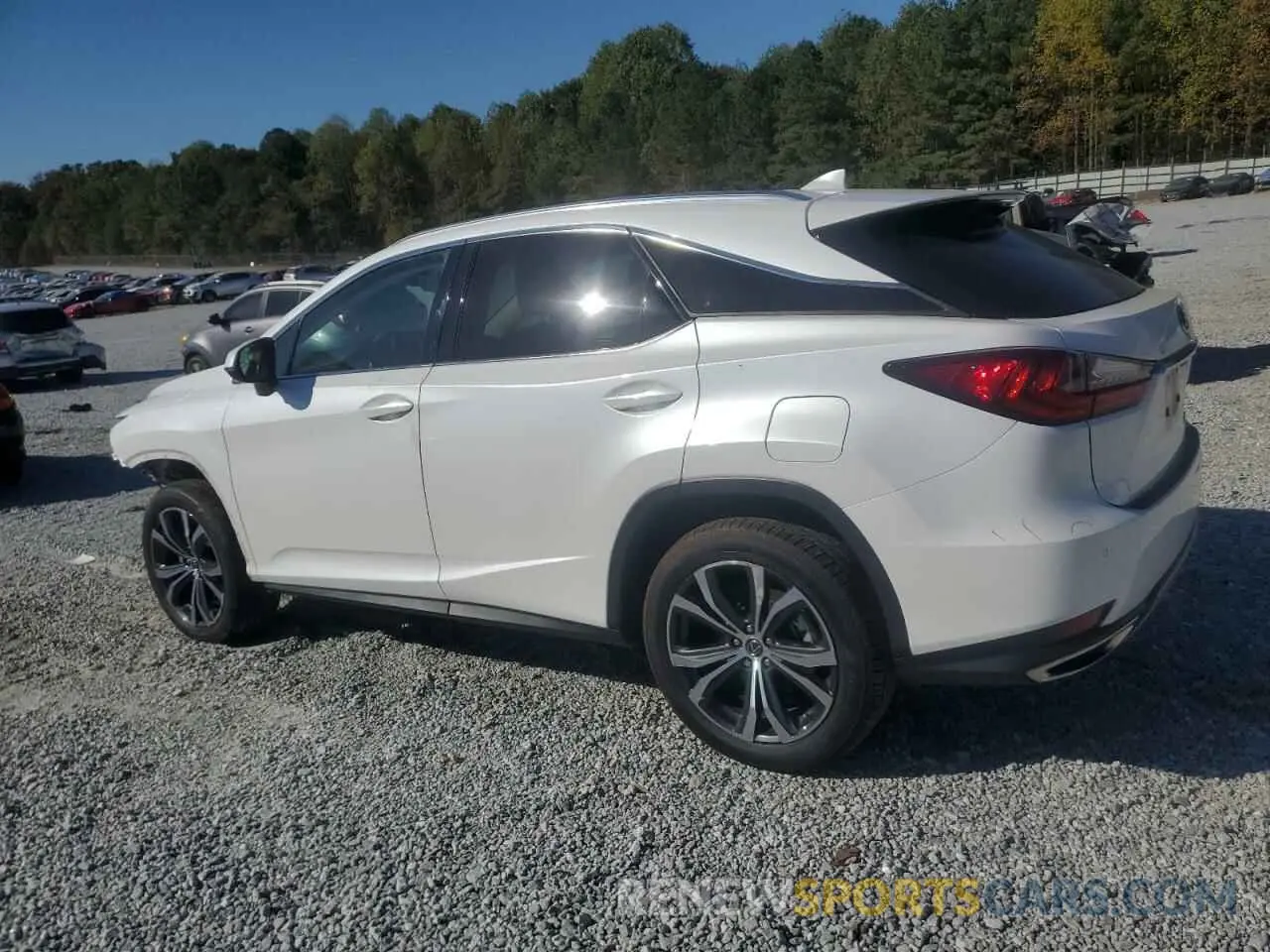 2 fotografías del automóvil dañado 2T2HZMAA5LC173817 LEXUS RX350 2020