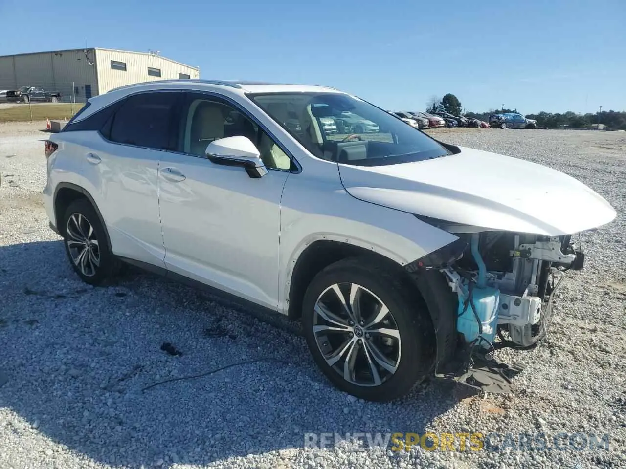 4 fotografías del automóvil dañado 2T2HZMAA5LC173817 LEXUS RX350 2020
