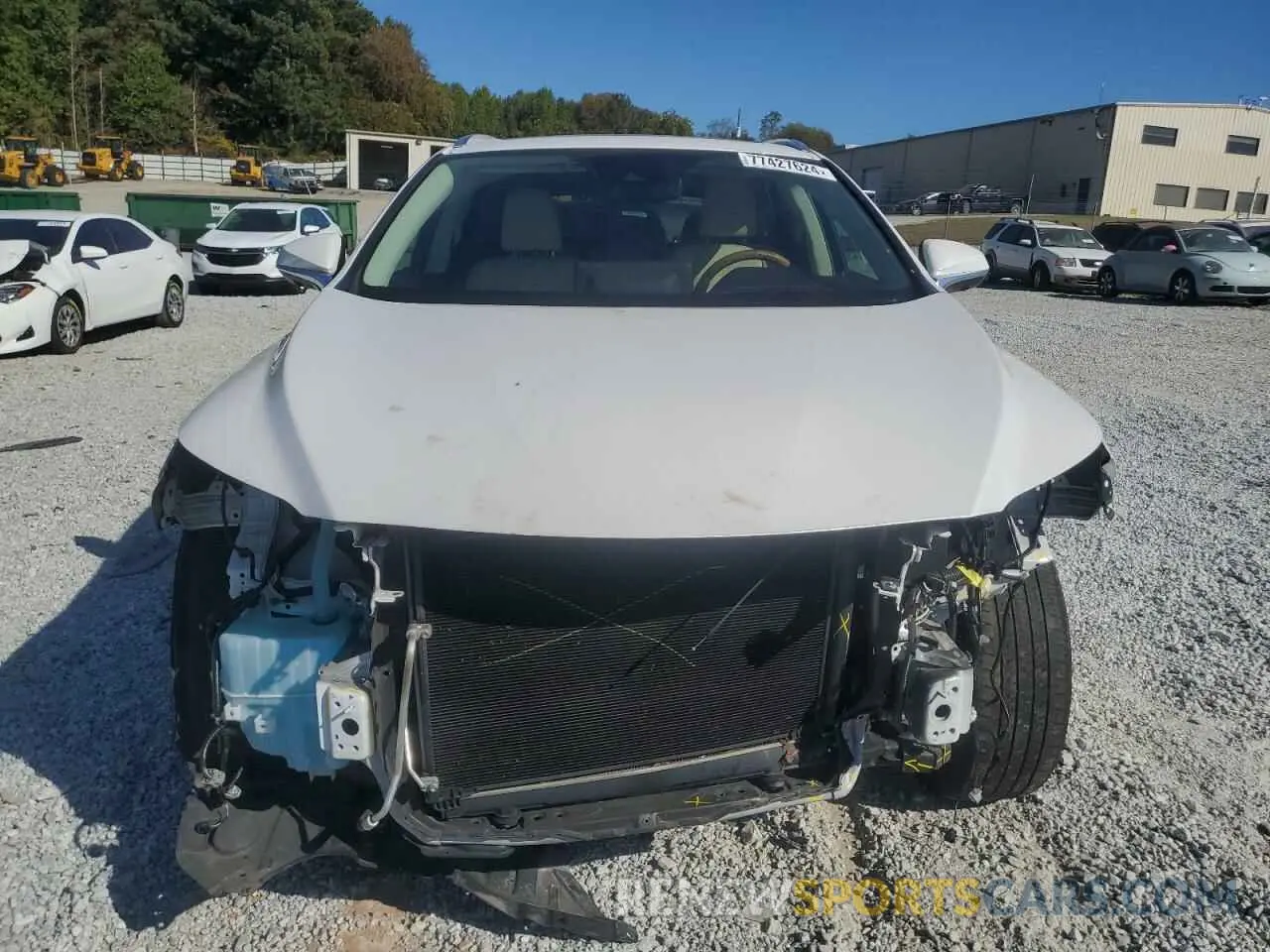 5 fotografías del automóvil dañado 2T2HZMAA5LC173817 LEXUS RX350 2020