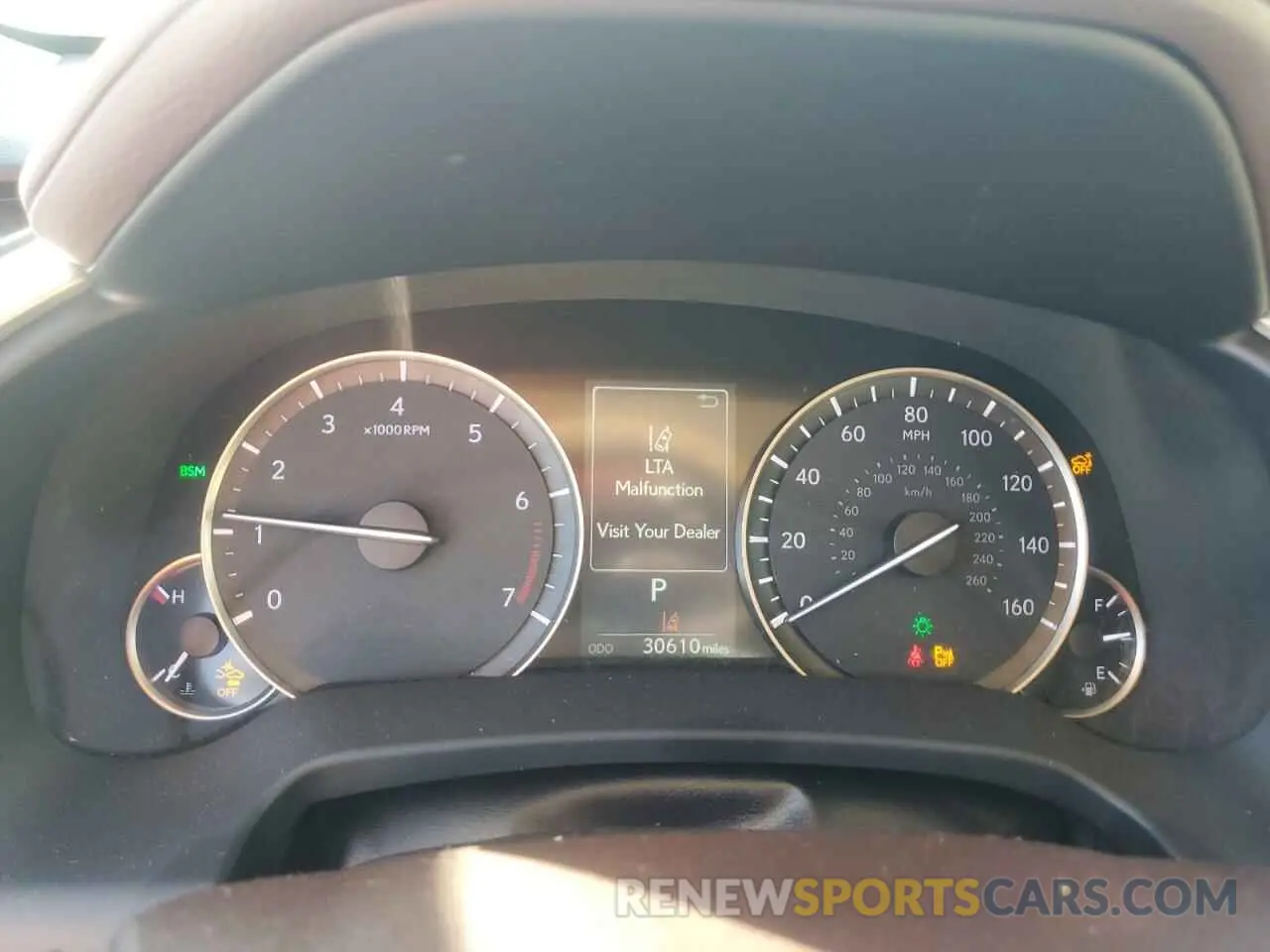 9 fotografías del automóvil dañado 2T2HZMAA5LC173817 LEXUS RX350 2020