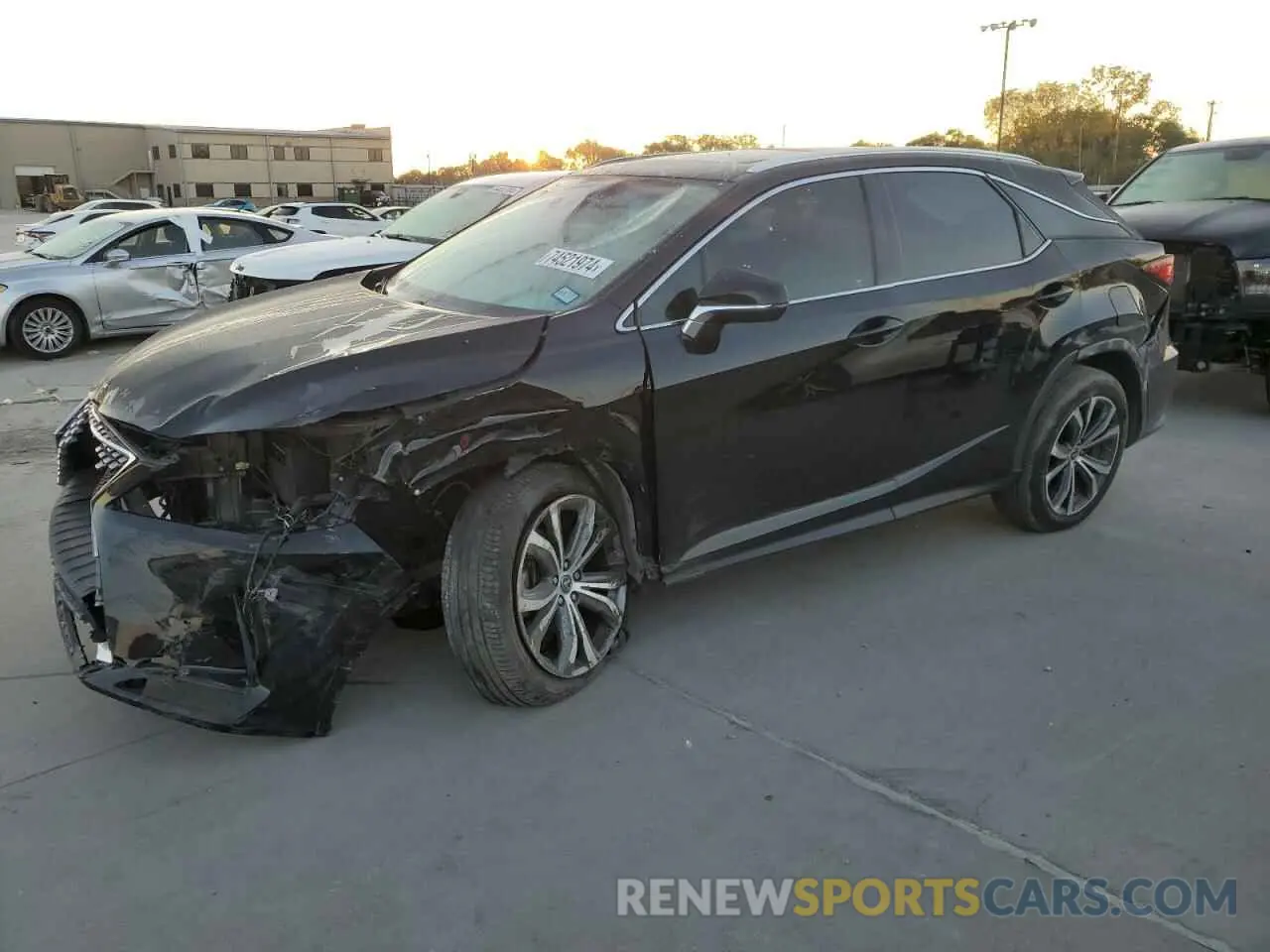 1 fotografías del automóvil dañado 2T2HZMAA6LC159876 LEXUS RX350 2020