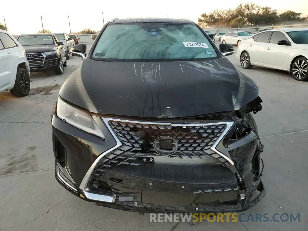 5 fotografías del automóvil dañado 2T2HZMAA6LC159876 LEXUS RX350 2020
