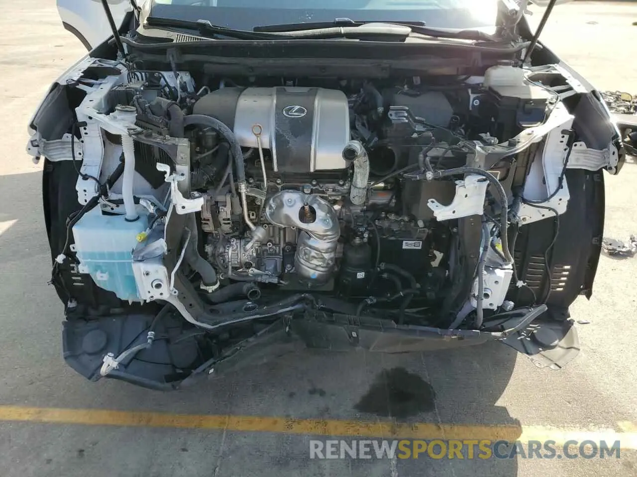 12 fotografías del automóvil dañado 2T2HZMAA7LC163189 LEXUS RX350 2020
