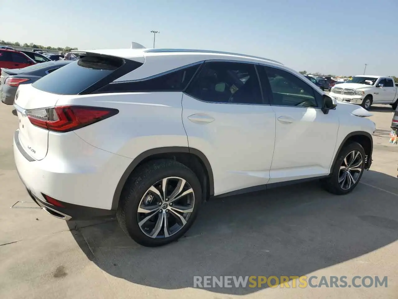 3 fotografías del automóvil dañado 2T2HZMAA7LC163189 LEXUS RX350 2020