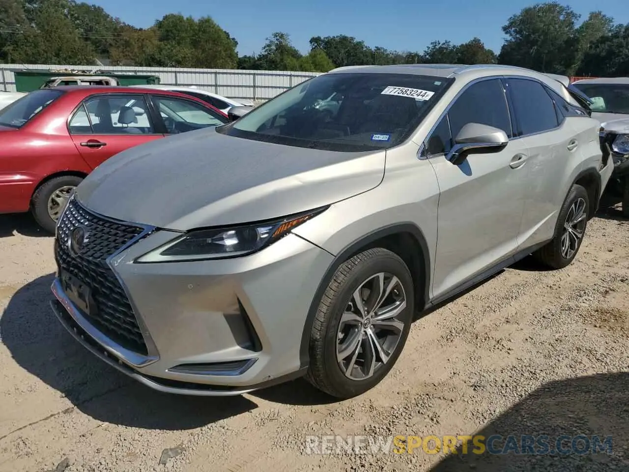 1 fotografías del automóvil dañado 2T2HZMAA7LC168442 LEXUS RX350 2020