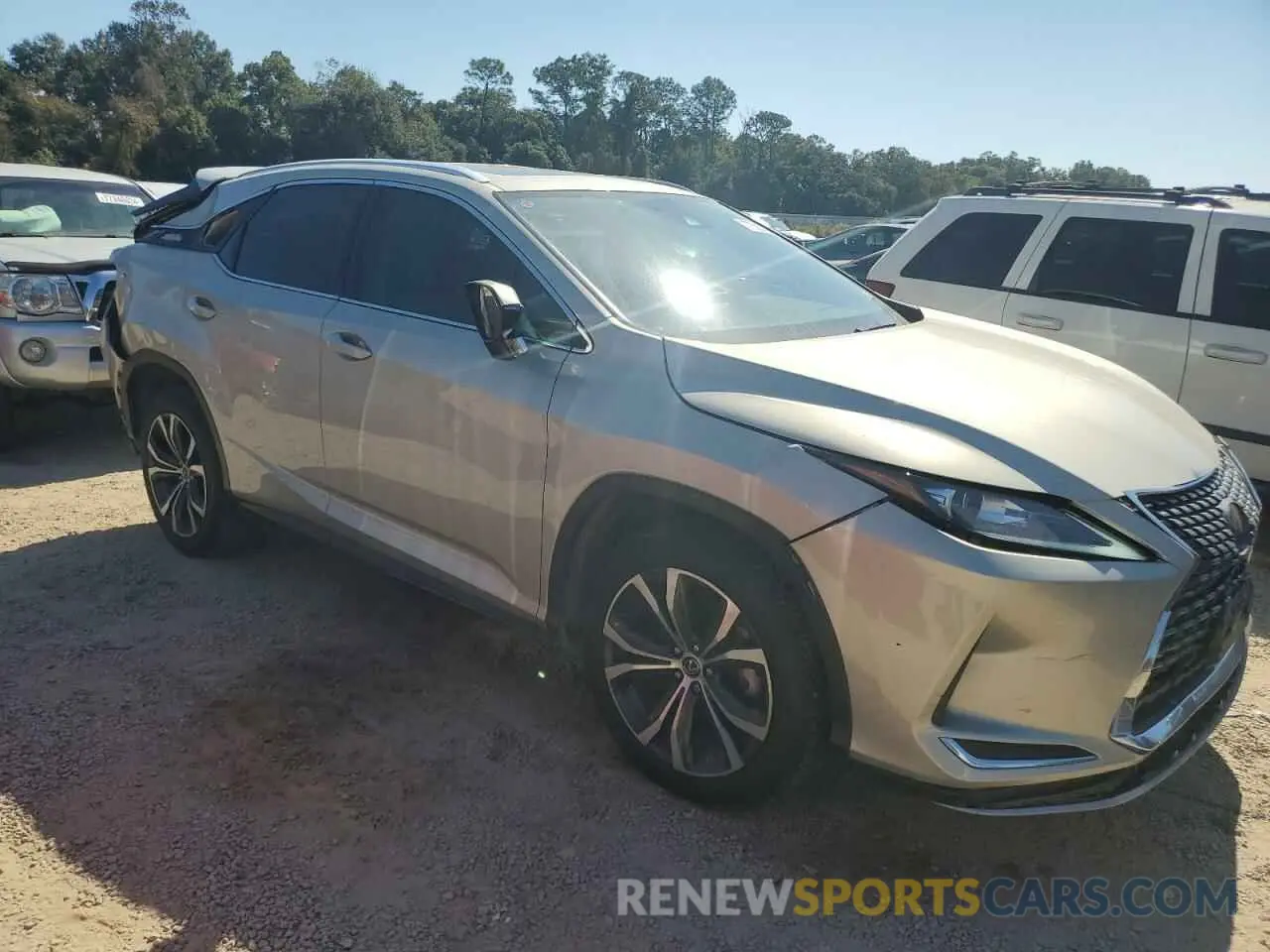 4 fotografías del automóvil dañado 2T2HZMAA7LC168442 LEXUS RX350 2020