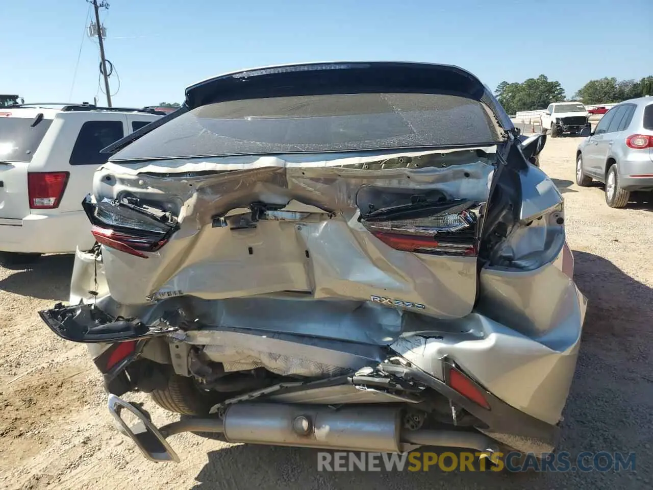 6 fotografías del automóvil dañado 2T2HZMAA7LC168442 LEXUS RX350 2020
