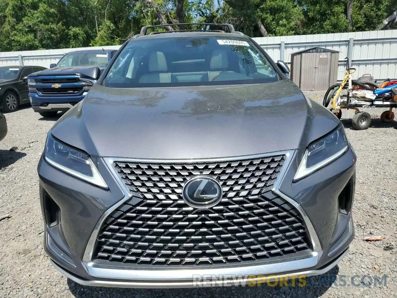 5 fotografías del automóvil dañado 2T2HZMAA7LC175052 LEXUS RX350 2020