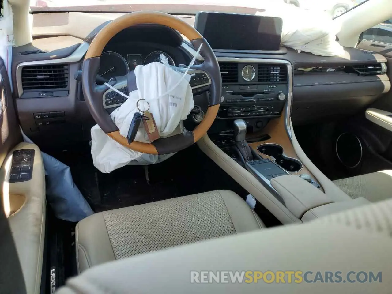 8 fotografías del automóvil dañado 2T2HZMAA8LC162004 LEXUS RX350 2020