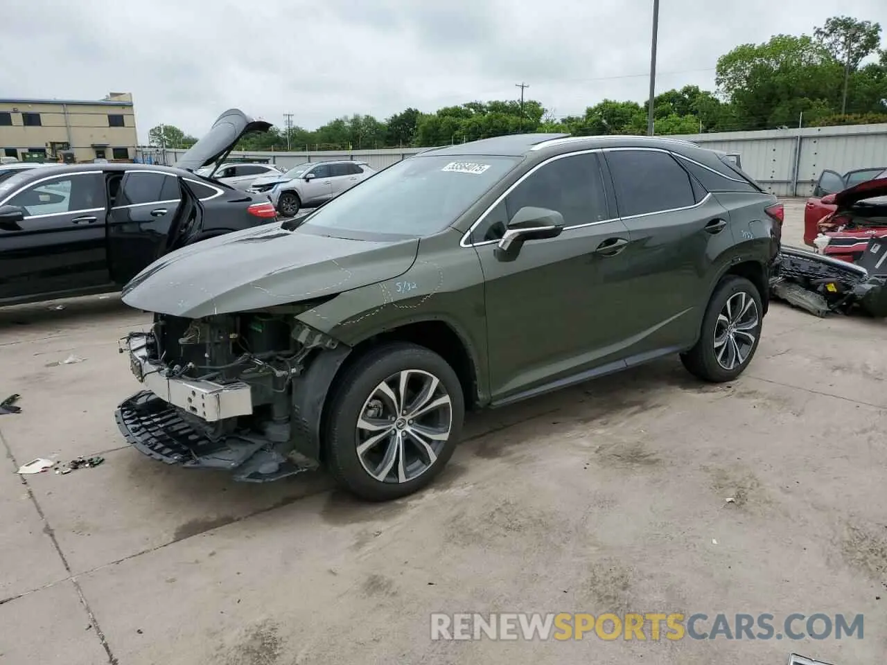 1 fotografías del automóvil dañado 2T2HZMAA8LC162200 LEXUS RX350 2020