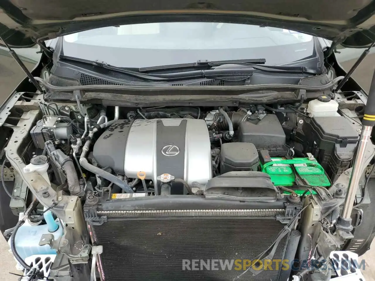 11 fotografías del automóvil dañado 2T2HZMAA8LC162200 LEXUS RX350 2020